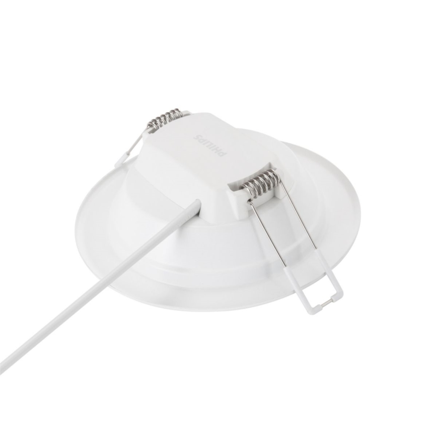 Philips - LED vannas istabas iebūvējamais griestu gaismeklis LEDINAIRE SLIM LED/12W/230V 4000K IP44 balts