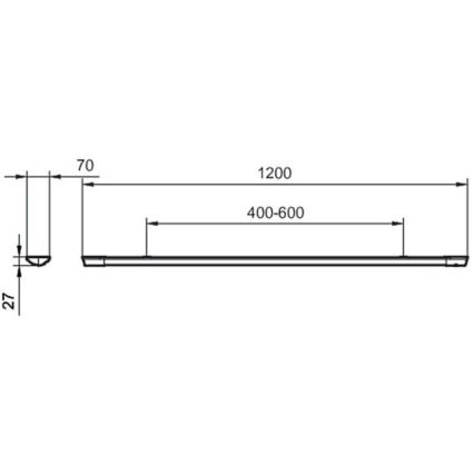 Philips - LED Virtuves zem skapīša lampa PROJECTLINE LED/30W/230V