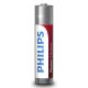 Philips LR03P12W/10 - 12 gab Alkaline baterija AAA POWER ALKALINE 1,5V