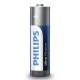Philips LR6E4B/10 - 4 gab Alkaline baterija AA ULTRA ALKALINE 1,5V