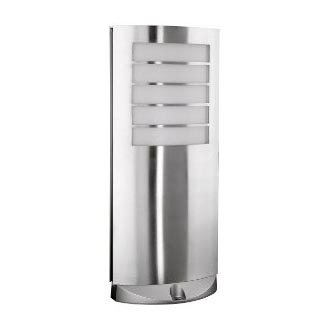 Philips Massive 01727/01/47 - Āra lampa OSLO 1xE27/20W Nerūsējošs tērauds IP44