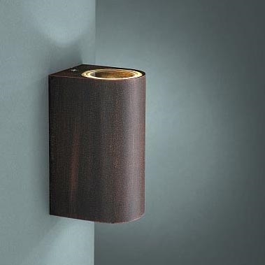 Philips Massive 17102/86/10 - Āra sienas gaismeklis NANTES 2xGU10/35W/230V IP44
