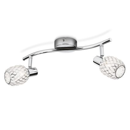 Philips Massive - Lampa 2xG9/28W/230V spīdīgi hromēts