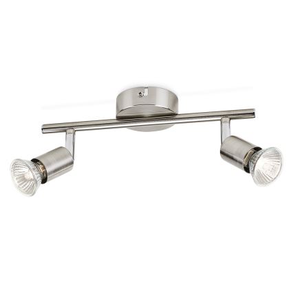 Philips Massive - LED virziena gaismeklis 2xGU10/50W/230V