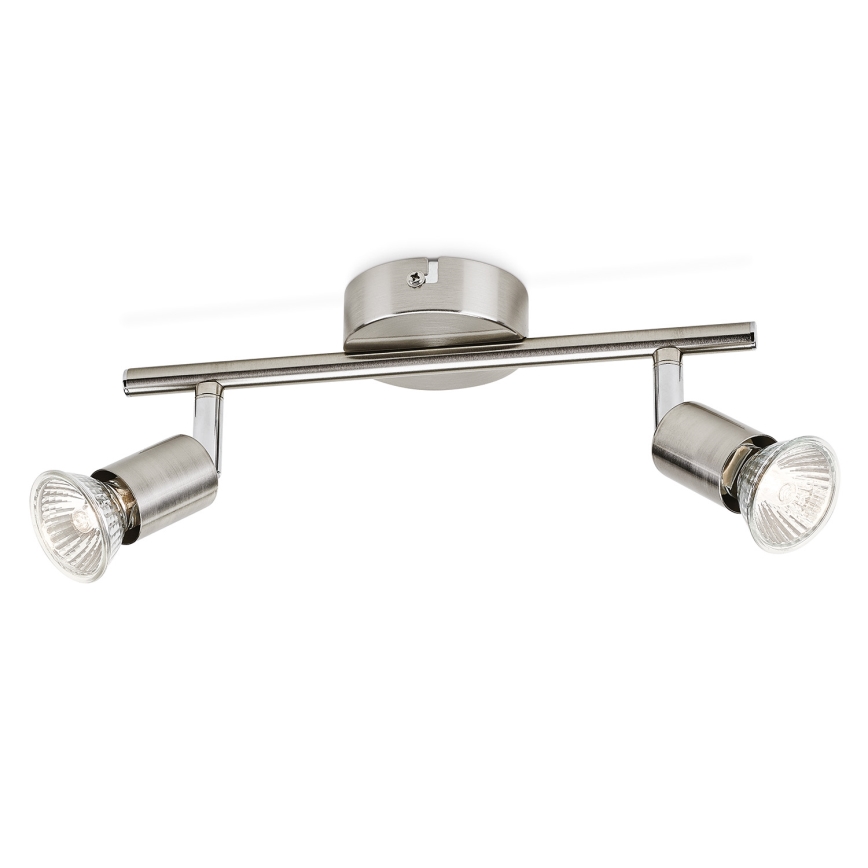 Philips Massive - LED virziena gaismeklis 2xGU10/50W/230V