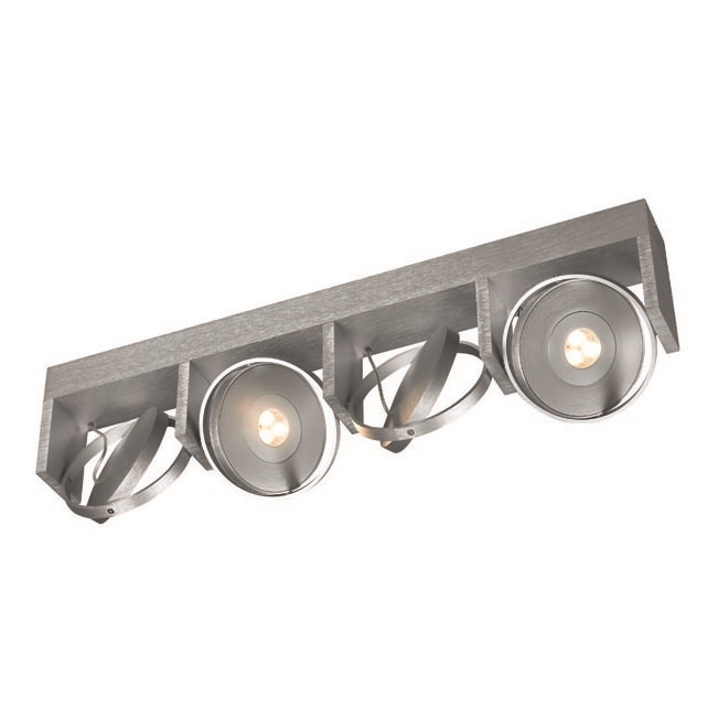 Philips Massive 53154/48/10 - LED Starmetis VISION 4xLED/7,5W alumīnija