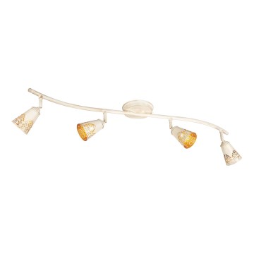 Philips Massive 55494/29/10 - Lampa CHIMO 4xG9/40W balts/zelta patina