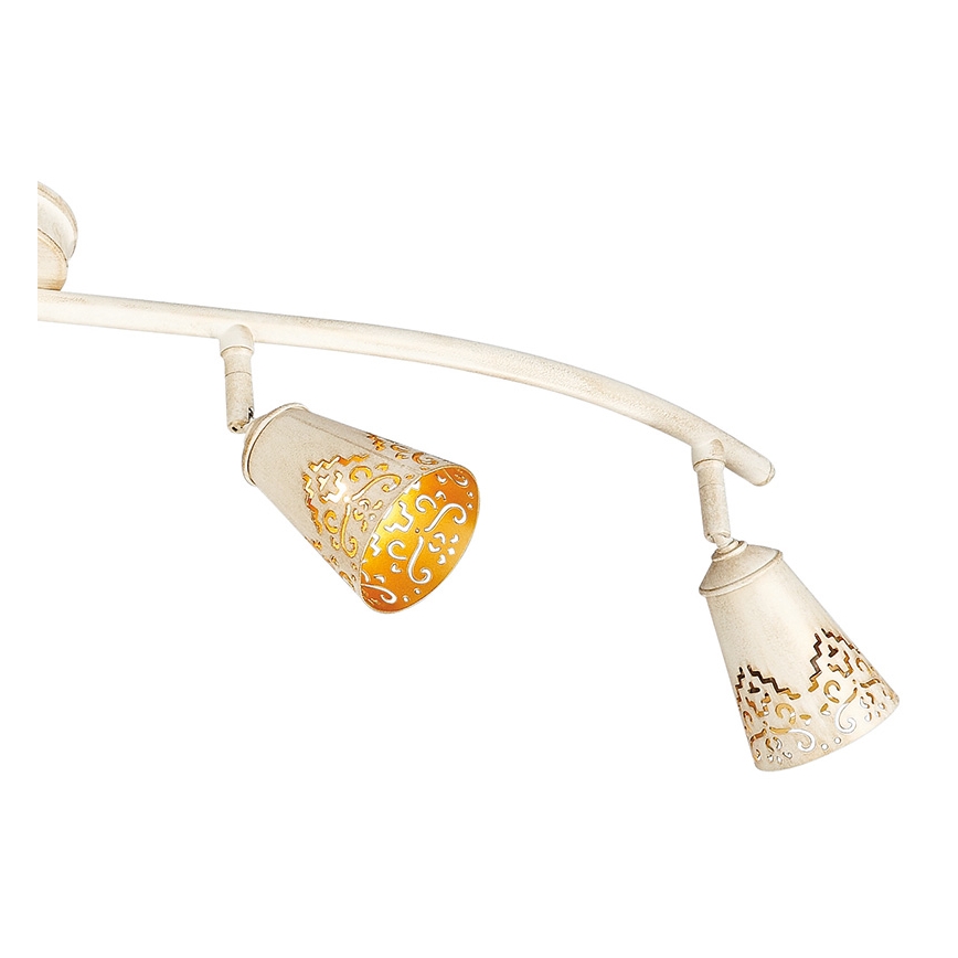 Philips Massive 55494/29/10 - Lampa CHIMO 4xG9/40W balts/zelta patina