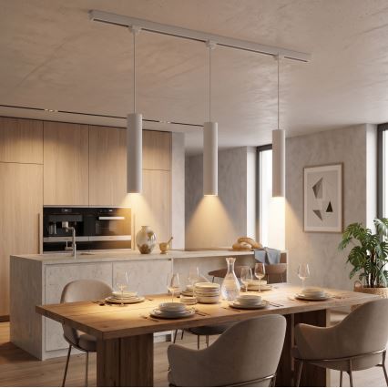 Philips - piekaramā lampa uz troses EASYLINK sliežu sistēmai, 3xGU10/7W/230V, 1m, balta