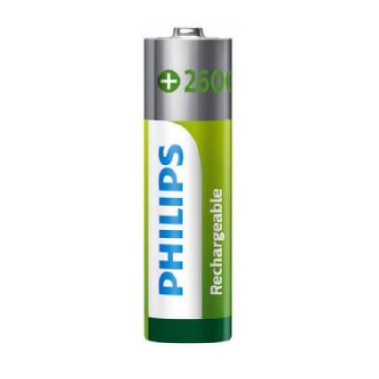 Philips R6B4B260/10 - 4 gab. Uzlādējama baterija AA NiMH/1,2V/2600 mAh