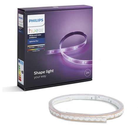 Philips - RGB LED Aptumšojama josla Hue LIGHTSTRIP 2m