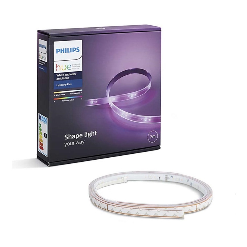 Philips - RGB LED Aptumšojama josla Hue LIGHTSTRIP 2m