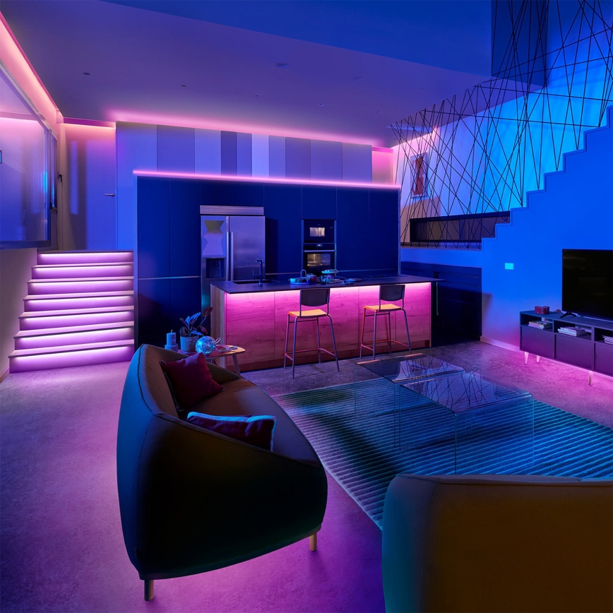 Philips - RGB LED dimmējama sloksne SMART STRIP 5m LED/7W/230V 2200-6500K Wi-Fi