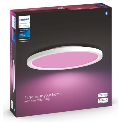 Philips - RGBW Aptumšojama griestu lampa Hue SURIMU LED/40W/230V