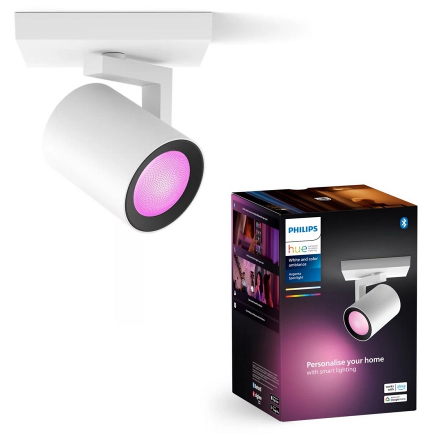 Philips - RGBW LED Aptumšojams starmetis Hue ARGENTA 1xGU10/4,2W/230V 2000-6500K