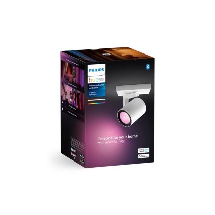 Philips - RGBW LED Aptumšojams starmetis Hue ARGENTA 1xGU10/4,2W/230V 2000-6500K