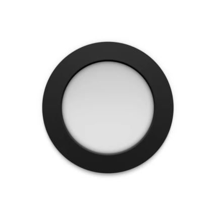Philips - LED RGBW regulējams vannas istabas iebūvējams gaismeklis Hue SLIM LED/12W/230V 1000-20000K melns IP44
