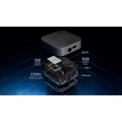 Philips - Savienojuma ierīce Hue BRIDGE PRO melna