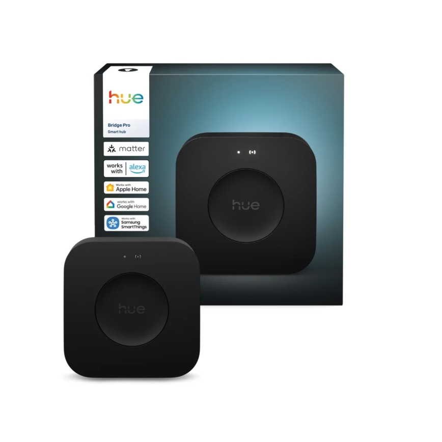 Philips - Savienojuma ierīce Hue BRIDGE PRO melna