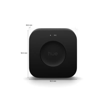 Philips - Savienojuma ierīce Hue BRIDGE PRO melna