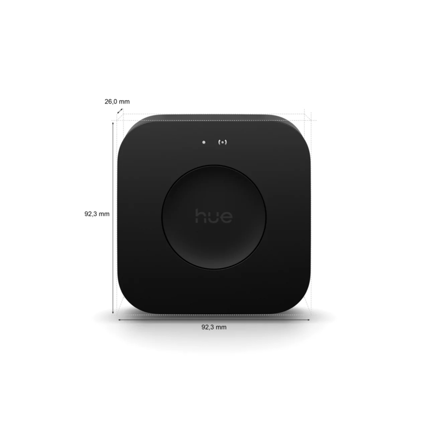 Philips - Savienojuma ierīce Hue BRIDGE PRO melna