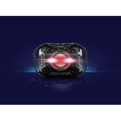Philips SB300B/00 - Bluetooth pārnēsājams skaļrunis 4W/5V IPX7 melns