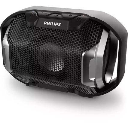 Philips SB300B/00 - Bluetooth pārnēsājams skaļrunis 4W/5V IPX7 melns