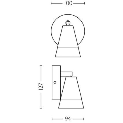 Philips - Starmetis CLEFT 1xGU10/5W/230V