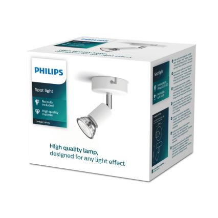 Philips - Starmetis 1xGU10/50W/230V balta