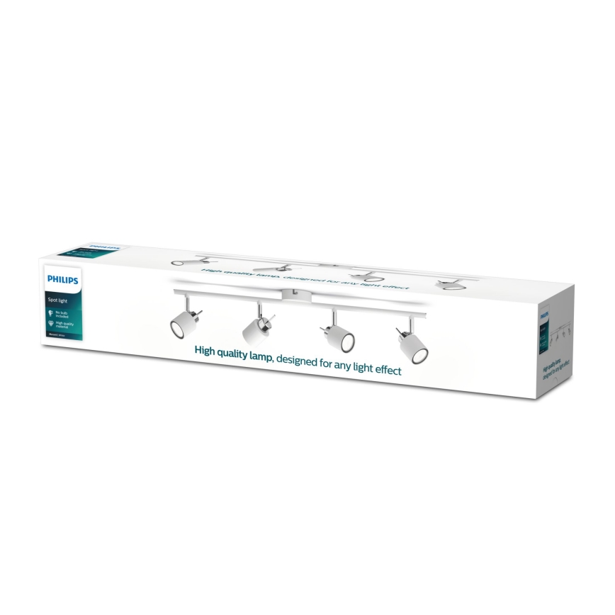 Philips - Starmetis 4xGU10/35W/230V balta