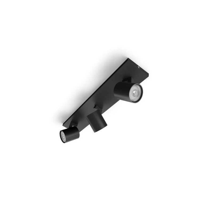Philips - Starmetis RUNNER 3xGU10/20W/230V melna