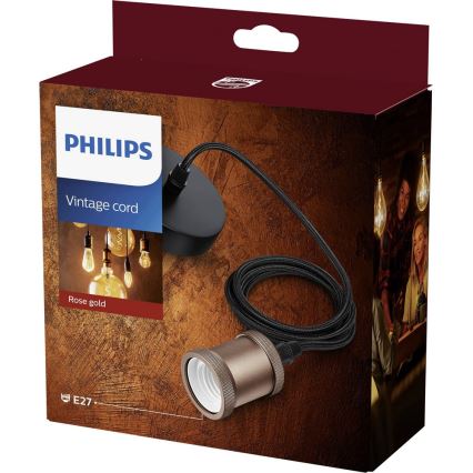 Philips - Strāvas vads 1xE27/40W/230V