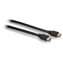 Philips SWV2434W/10 - HDMI vads ar Ethernet, HDMI 1.4 A savienotājs 5m melns