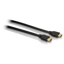 Philips SWV5401H/10 - HDMI vads ar Ethernet, HDMI 1.4 A savienotājs 1,8m melns