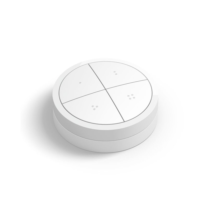 Philips - Tālvadības pults ar slēdzi Hue TAP 1xCR2032 balta