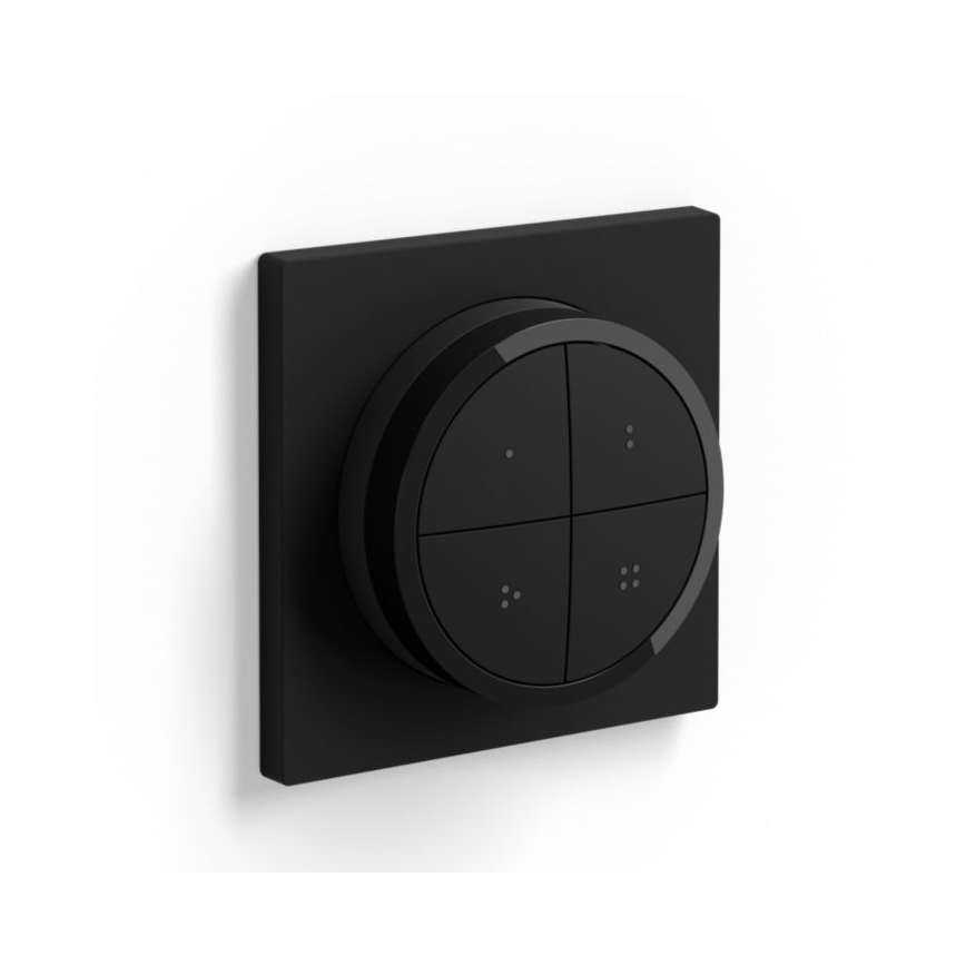 Philips - Tālvadības pults ar slēdzi Hue TAP 1xCR2032 melna