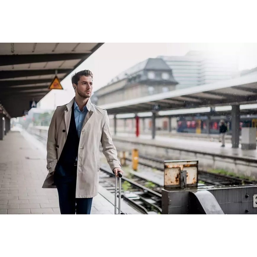 Philips TAT8505BK/00 - Bezvadu austiņas IPX4 2x 55 mAh + 560 mAh melna