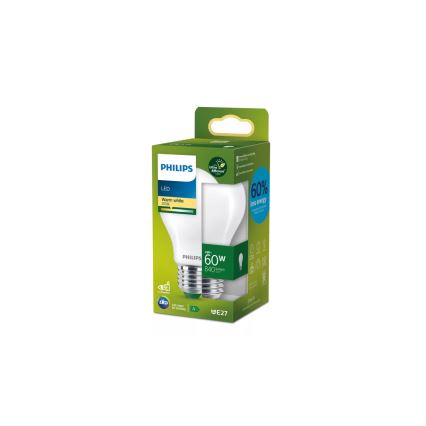 Philips ULTRAEFFICIENT LED spuldze A60 E27/4W/230V 2700K