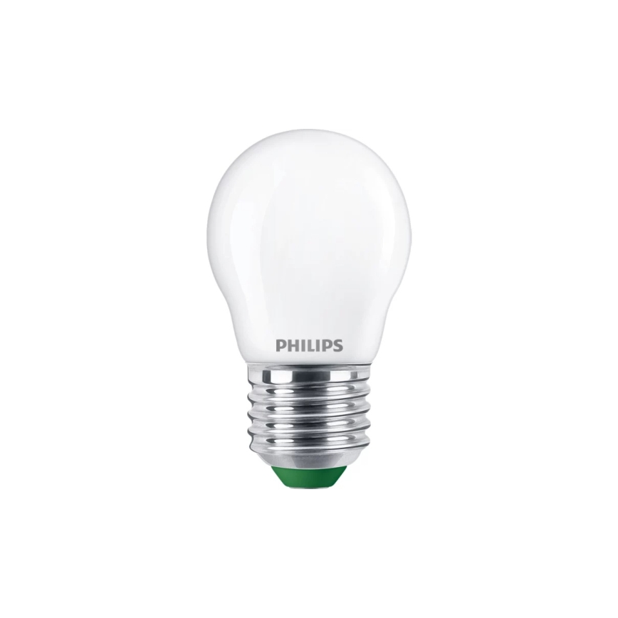 Philips ULTRAEFFICIENT P45 LED spuldze E27/1,2W/230V 2700K