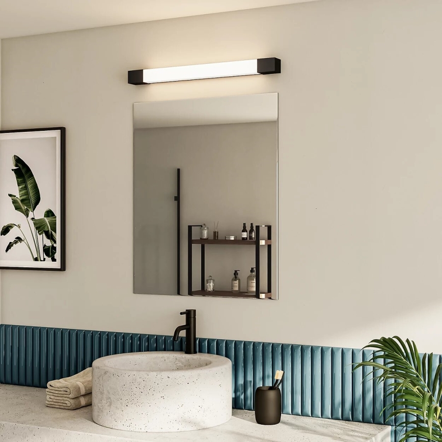 Philips - Vannas istabas spoguļa lampa ROVER LED/10W/230V IP44 melna
