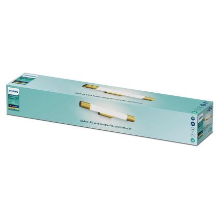 Philips - Vannas istabas spoguļa lampa ROVER LED/5W/230V IP44 misiņš