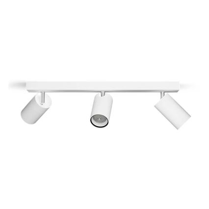 Philips - Vannas istabas starmetis IDRIS 3xGU10/5W/230V IP44 balta