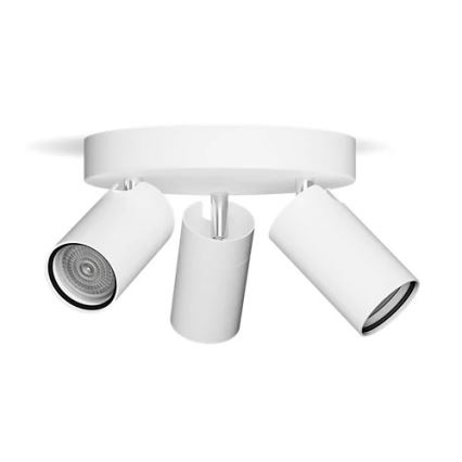 Philips - Vannas istabas starmetis IDRIS 3xGU10/5W/230V IP44 balta