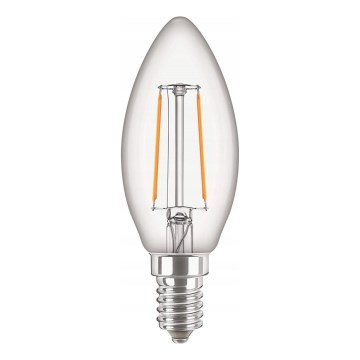 Philips VINTAGE LED spuldze Pila E14/2W/230V 2700K