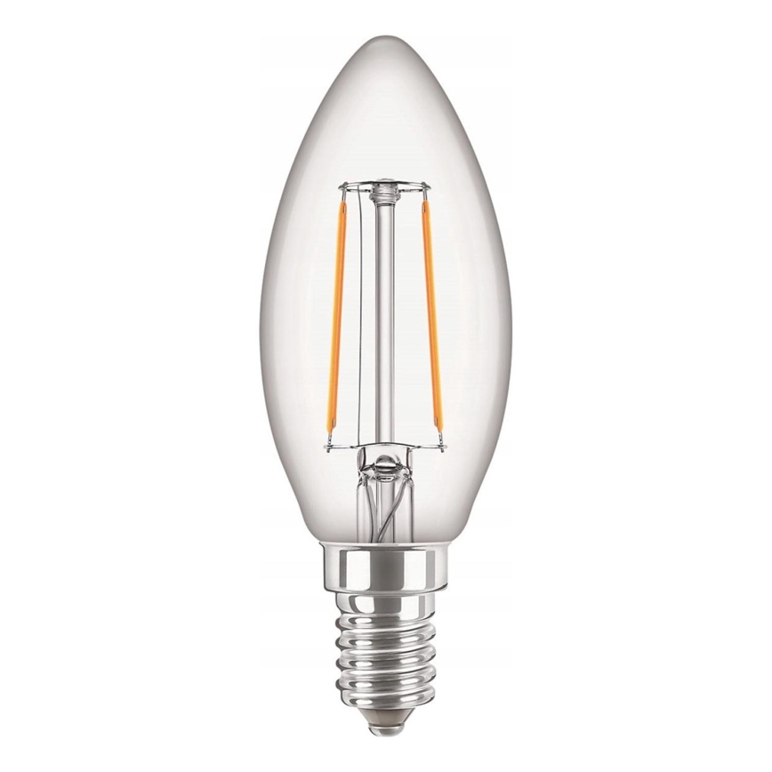 Philips VINTAGE LED spuldze Pila E14/2W/230V 2700K