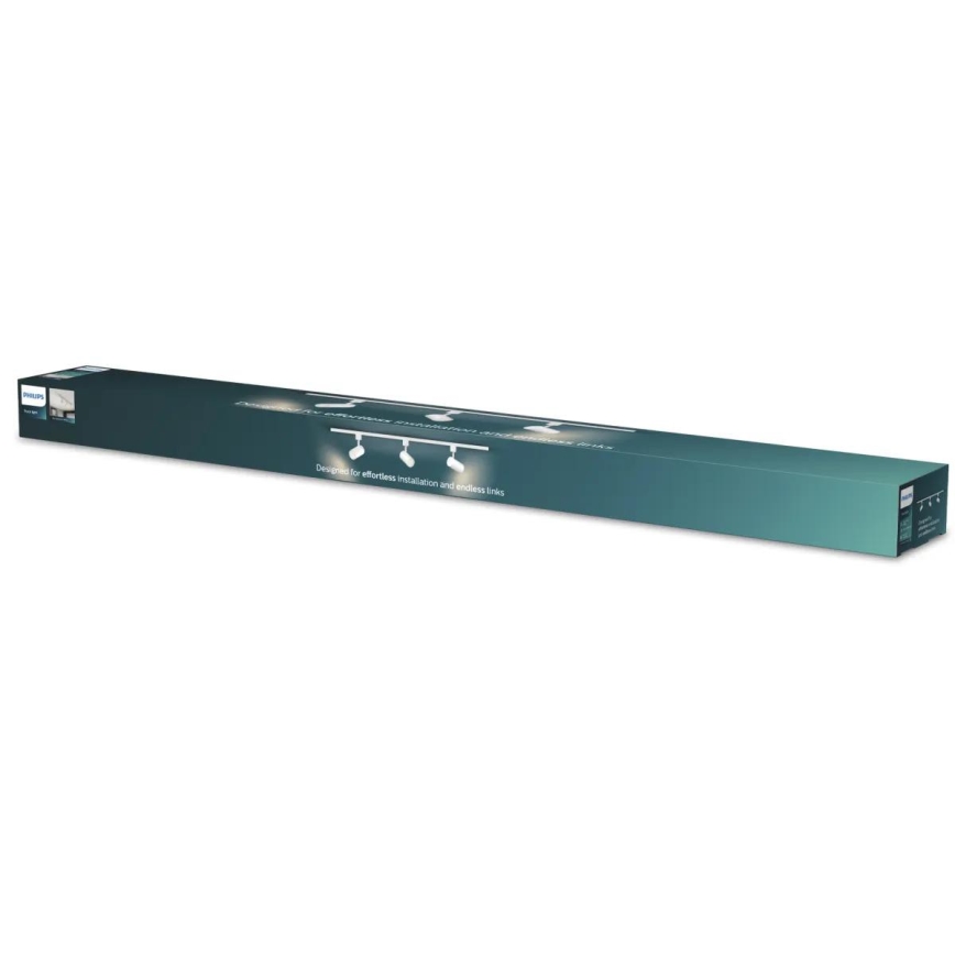 Philips - virziena gaismeklis sliežu sistēmā EASYLINK 3xGU10/7W/230V 1m balts