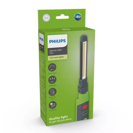 Philips X30SLIMX1 - LED Aptumšojama uzlādējams lukturītis XPERION LED/5W/3,7V 500 spīdīgs 2500 mAh