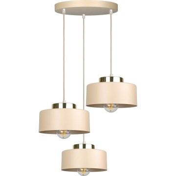 Piekaramā lampa ar trosīti IGNIA 3xE27/60W/230V taupe