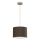Piekaramā lampa ar vadu ARDEN 1xE27/15W/230V Ø 25 cm bēša/brūna