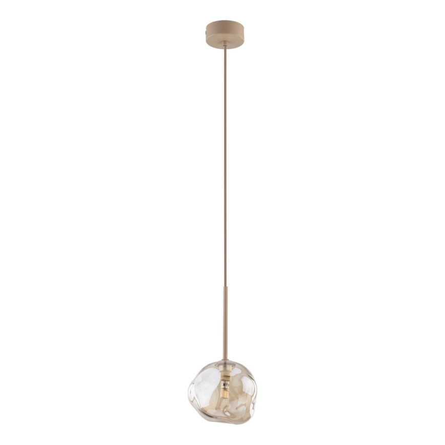 Piekaramā lampa ar vadu LAVA 1xG9/8W/230V bēša/dūmota bēša